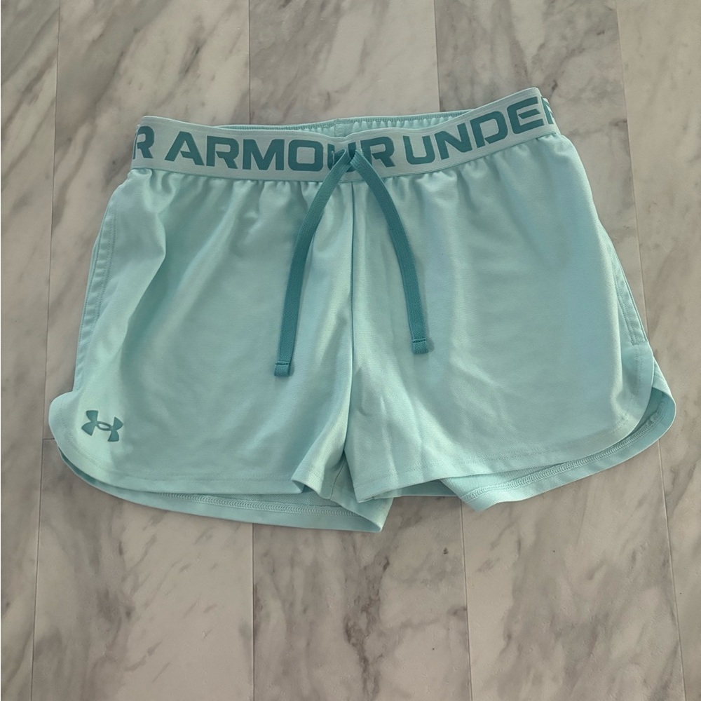 Under Armour Blue Athletic Shorts Lightweight Breathable